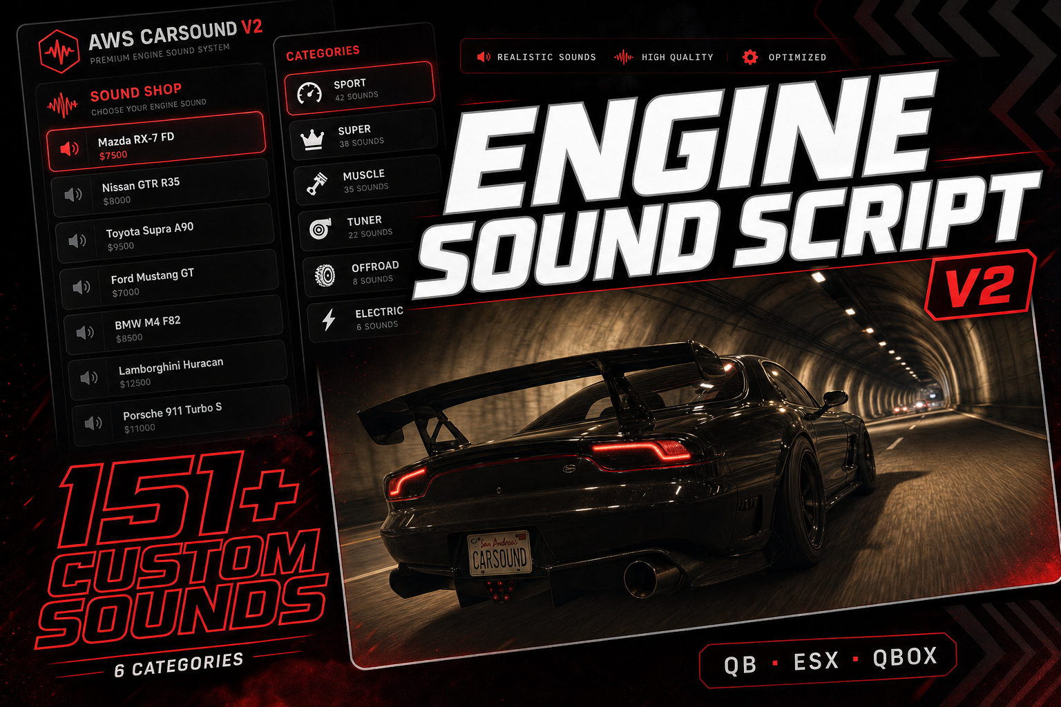 AWS CarSound V2 · Open Source