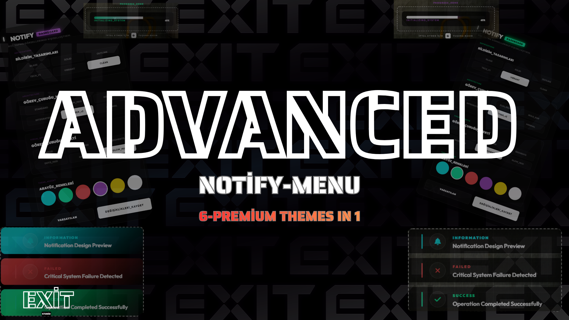 Advanced Notify & Progressbar