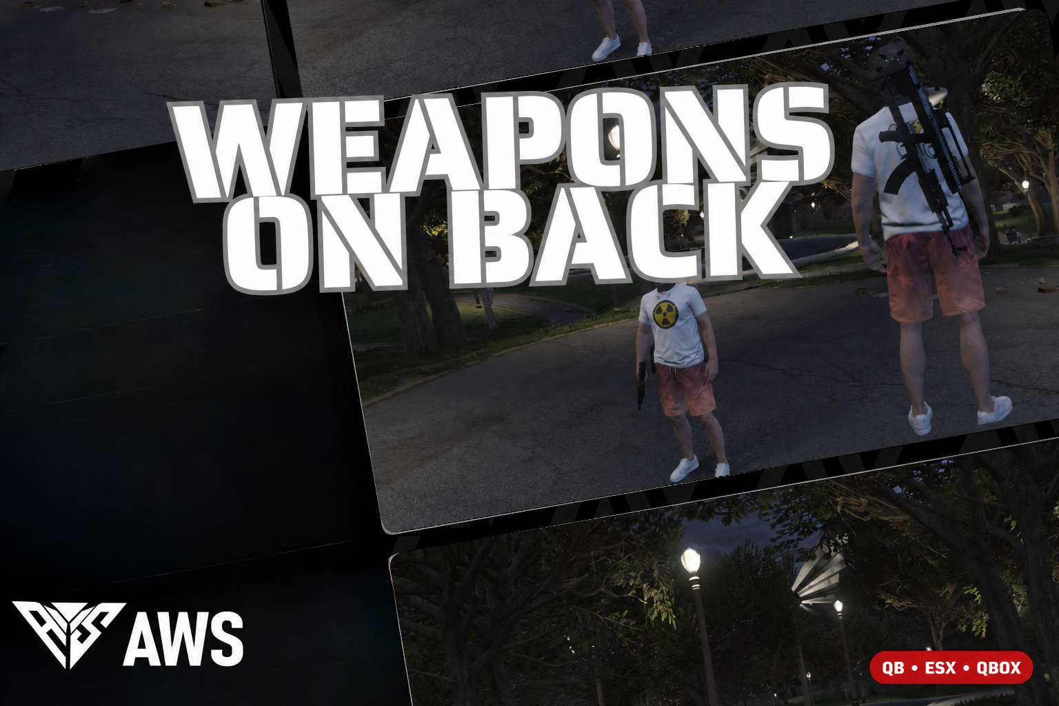 Weapons On Back